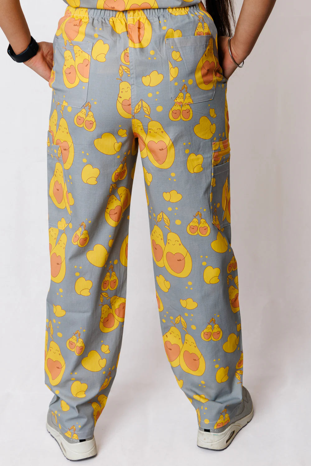 Sweet Buddies Printed Scrub Pant
