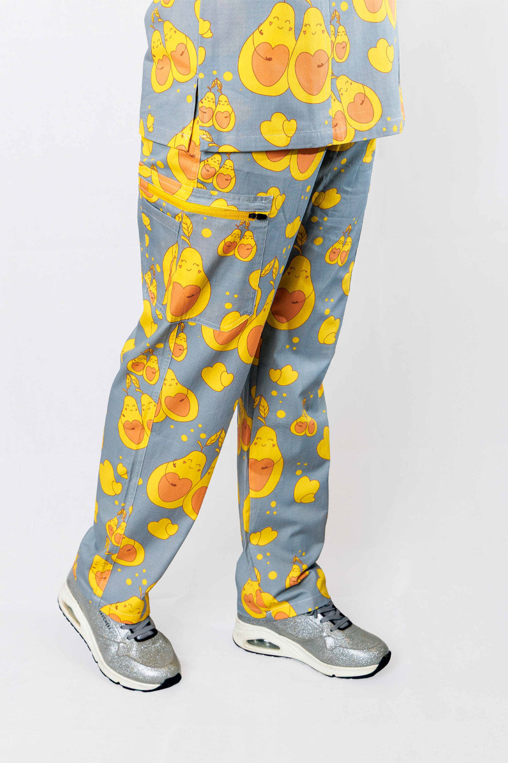 Zipper Scrub Pant